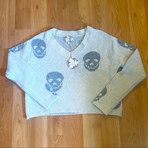 NWT-PINK REPUBLIC-CROPPED SWEATER